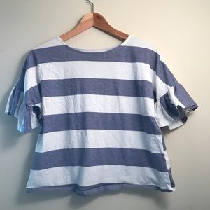 striped top